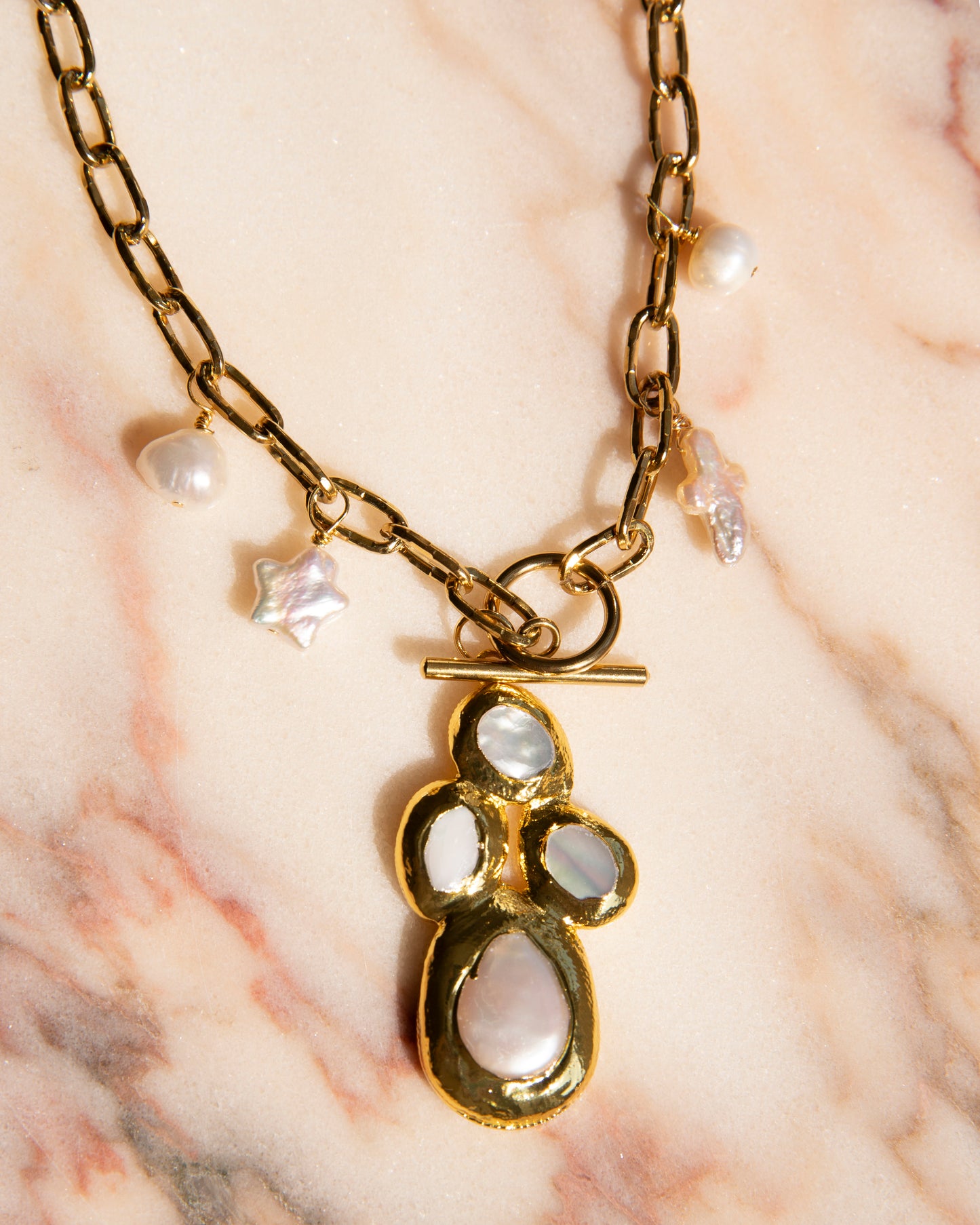 Aitana Freshwater Pearl Handmade Unique Necklace