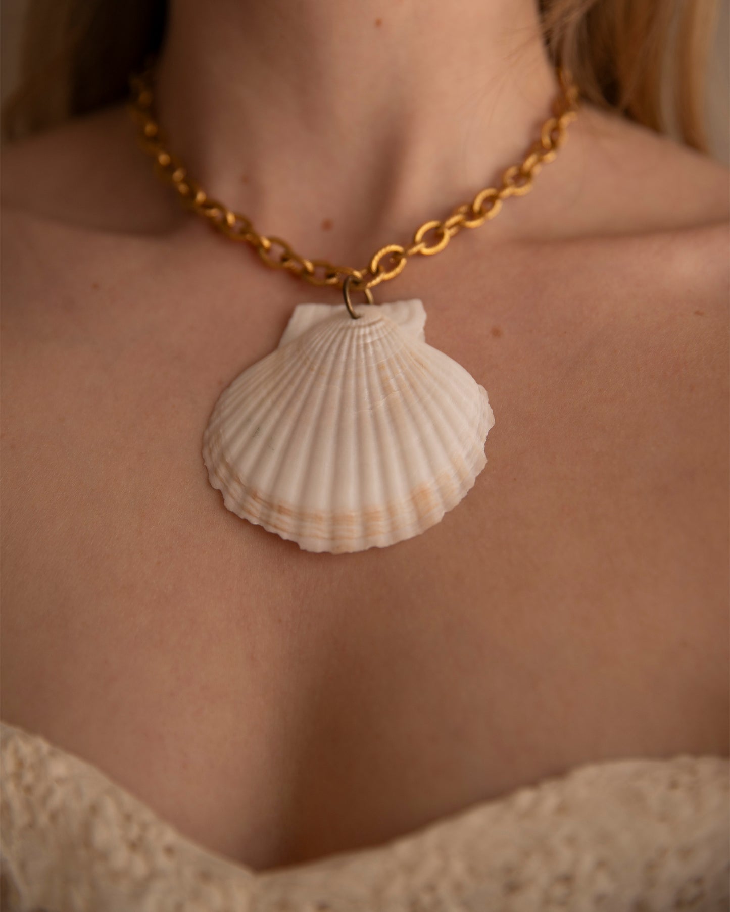 Nerissa Shell Handmade Unique Necklace