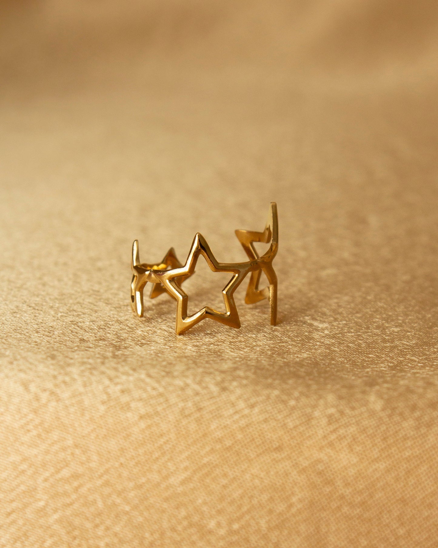 Zalia Gold Star Adjustable Ring